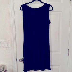 2-pc Midnight Blue Long sleeve Mini (above knee)Dress by Rabbit Designs Size 14M